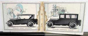 1923 1924 Durant Touring Sedan Coupe Sport Coach Business Cars Sales Brochure