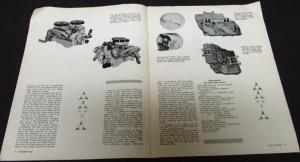 Original 1962 Dodge Dealer Info Brochure 413 Ramcharger Dart Special Max Wedge