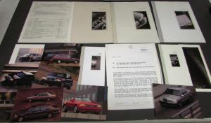 1993 Mercedes-Benz Press Kit Media Release 300 Class 190 S 500E SL 300TE