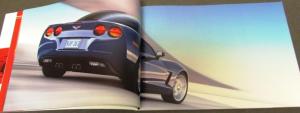 2006 Chevrolet Corvette Dealer Prestige Brochure Italian Text Foreign Original