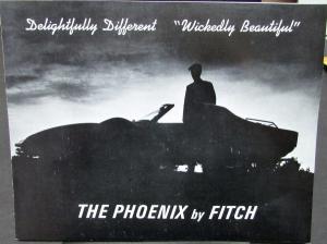 1966 1967 1968 Fitch Phoenix Sales Brochure Folder Original