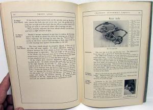 1923 Franklin Car Series 10 Care Operation Inspection & Repair Shop Manual