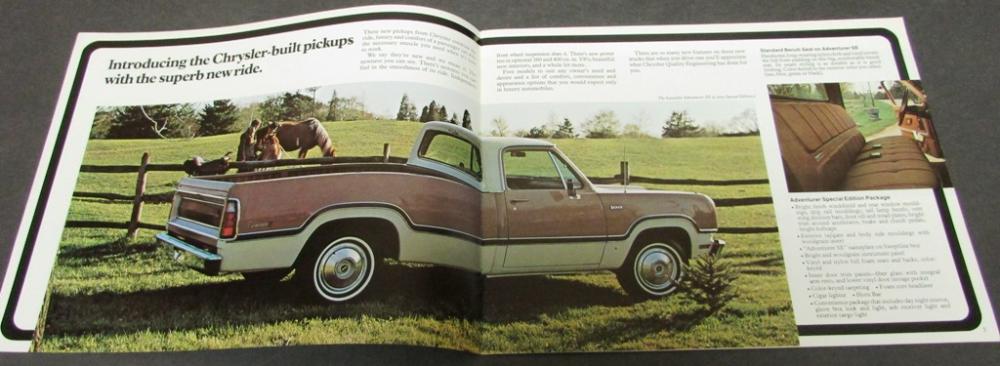 Original 1972 Dodge Fargo Canadian Truck Dealer Sales ...