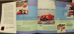 1966 Glassic Reproduction Vintage Car Sales Brochure Folder With Letter