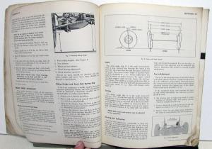 1963 Chevrolet Service Shop Manual Supplement Biscayne Bel Air Impala Repair