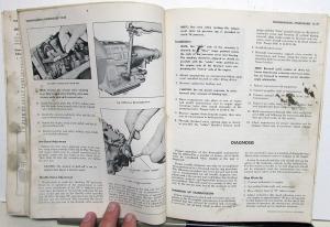 1963 Chevrolet Service Shop Manual Supplement Biscayne Bel Air Impala Repair