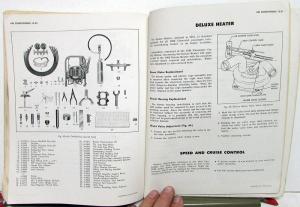 1962 Chevrolet Dealer Service Shop Manual Supplement Biscayne Bel Air Impala
