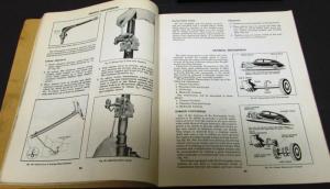 1950 & 51 Chevrolet Dealer Service Shop Manual Supplement Passenger Car Repair