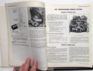 1964 Chevrolet Dealer Corvair Service Shop Manual Supplement 95 Repair