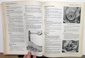 1964 Chevrolet Dealer Service Shop Manual Supplement Biscayne Bel Air Impala SS