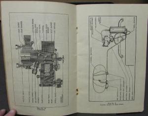 1922 Buick Six Cylinder Model Reference Operation Service Owners Book Original