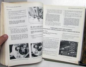 1972 Chevrolet Dealer Service Shop Repair Manual Set Chevelle Camaro Corvette