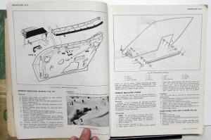 1971 Chevrolet Dealer Service Shop Manual Set Chevelle Camaro Corvette