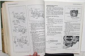 1971 Chevrolet Dealer Service Shop Manual Set Chevelle Camaro Corvette