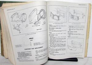 1971 Chevrolet Dealer Service Shop Manual Set Chevelle Camaro Corvette
