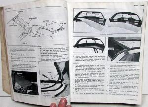 1974 Chevrolet Service Shop Manual Chevelle Camaro Corvette Nova Original