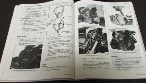 1975 Chevrolet Dealer Service & Overhaul Shop Manual Supplement Vega Monza 2+2