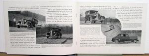 1934 Buick Valve In Head Engine Series 40 Color Original Sales Brochure