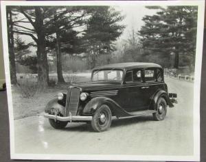 1935 Buick Series 40 Model 41 Automobile Black White Photo Original