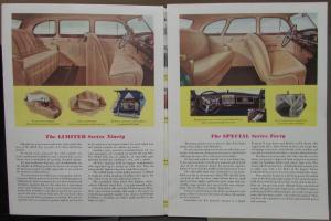 1939 Buick Sales Brochure Folder Limited 90 Special 40 Century 60 Roadmaster 80