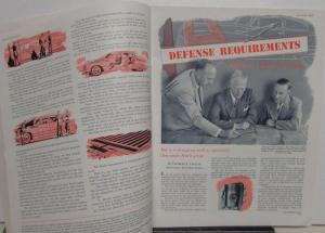 1941 Buick Magazine Announce 1942 Models 40 50 60 70 90 Sales Brochure W/Letter