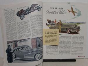 1941 Buick Magazine Announce 1942 Models 40 50 60 70 90 Sales Brochure W/Letter