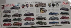 1941 Buick Magazine Announce 1942 Models 40 50 60 70 90 Sales Brochure W/Letter