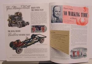 1941 Buick Magazine Announce 1942 Models 40 50 60 70 90 Sales Brochure W/Letter