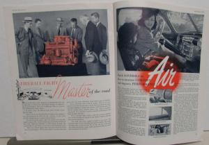 1941 Buick Magazine Announce 1942 Models 40 50 60 70 90 Sales Brochure W/Letter