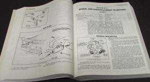 1984 Chevrolet Dealer Service Shop Manual Cavalier Chassis Body Chevy Repair