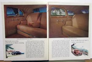 1941 Buick Best Buick Yet Color Sales Brochure Original Special Roadmaster Super