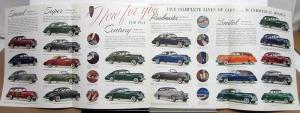 1941 Buick Best Buick Yet Color Sales Brochure Original Special Roadmaster Super