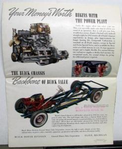 1942 Buick Special Super Century Roadmaster Limited Sales Folder Small Version
