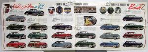 1942 Buick Special Super Century Roadmaster Limited Sales Folder Small Version