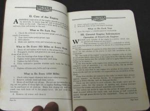 1928 Buda Engines Owners Care & Operation Manual 6 Cylinder Harvey Illinois
