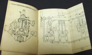 1936 Buda Engines Owners Care & Operation Manual Hivelo Series Harvey Illinois