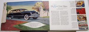 1949 Buick Estate Wagon Roadmaster 79 Super 59 Color Sales Folder Brochure Orig