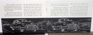 1950 Buick Always on the Level Story of the Ride Sales Brochure Original