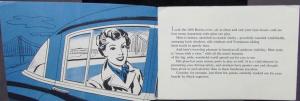 1950 Buick Beauty on Duty Glass Plays Many Roles Sales Brochure Original