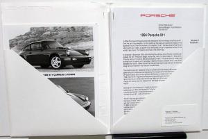 1994 Porsche Press Kit Media Release US Models 911 928 968 GTS Turbo Carrera