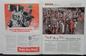 1951 Buick Magazine January Vol 12 No 7 With Travel Articles Original