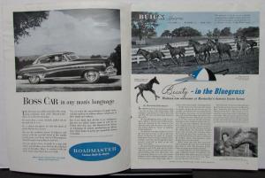 1951 Buick Magazine May Vol 12 No 11 With Travel Articles Original