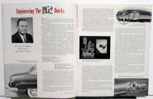 1952 Buick Magazine February Vol 13 No 8 NEWS OF THE NEW BUICKS Original