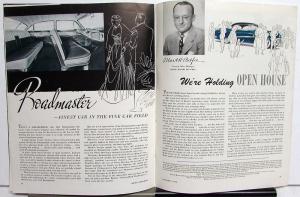 1952 Buick Magazine February Vol 13 No 8 NEWS OF THE NEW BUICKS Original