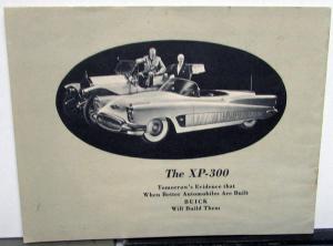 1951 Buick XP 300 Concept Car Original Sales Brochure