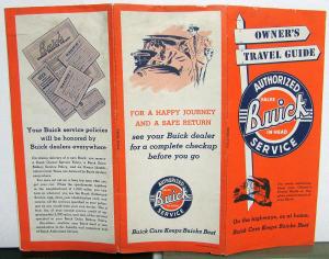 1951 Buick Owners Travel Guide Nationwide Authorized Service Directory Original