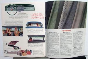 1953 Buick Special 40 Super 50 Roadmaster 70 Skylark Sale Brochure Small Version