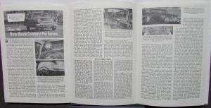 1954 Buick Century Performance Report From Science and Mechanics Magazine Orig