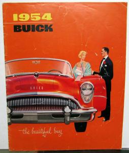 1954 Buick Roadmaster Super Special Century Skylark Sales Brochure