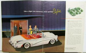 1954 Buick Roadmaster Super Special Century Skylark Sales Brochure